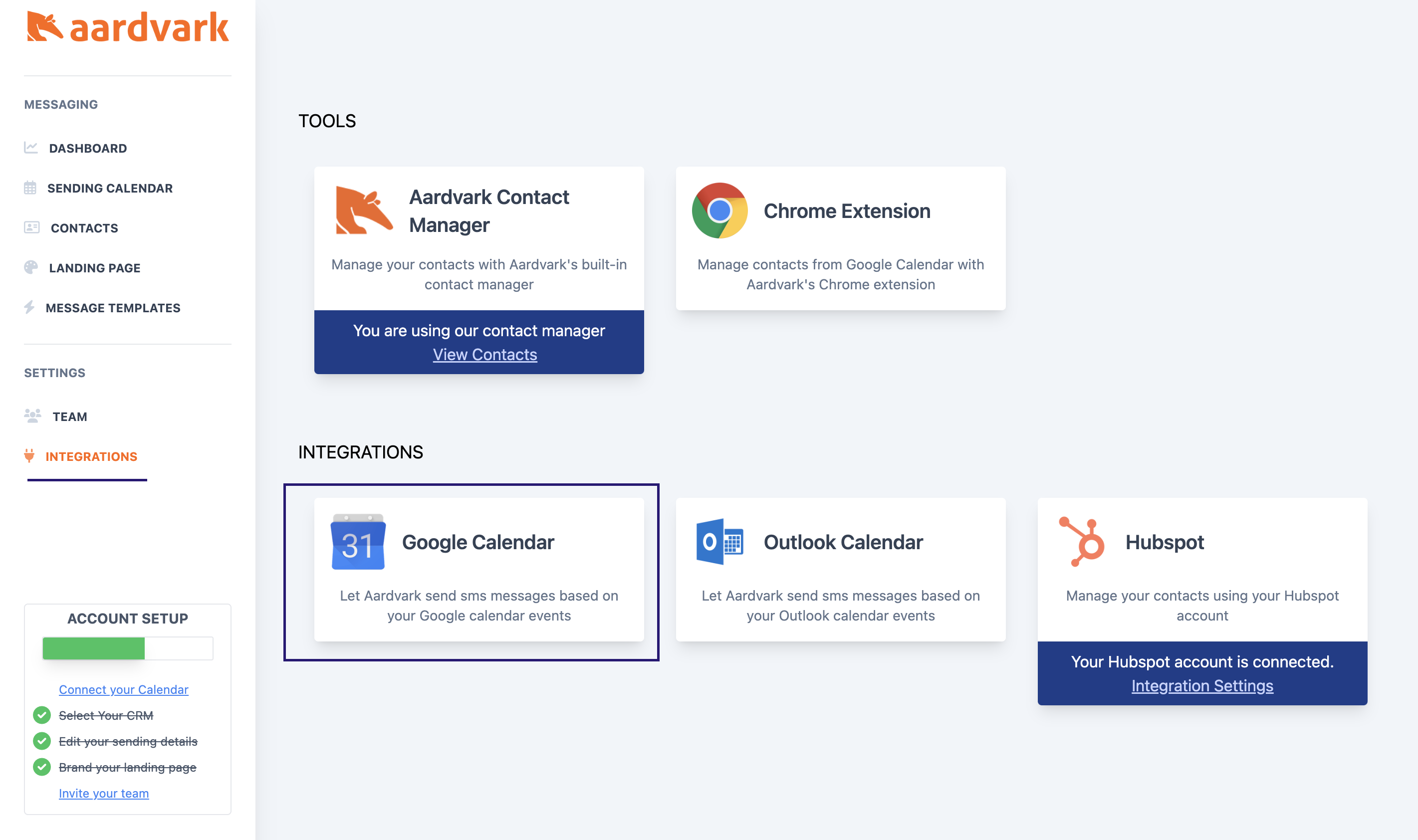 how-to-connect-google-calendar-to-aaardvark-aardvark